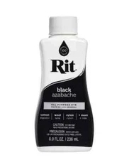 Rit 9589710 Liquid Dye - 8 fl oz (Black)