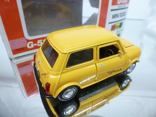 DIAPET YONEZAWA G-58 MINI 1000 COOPER - YELLOW 1:35 - GOOD IN BOX - Picture 8 of 9