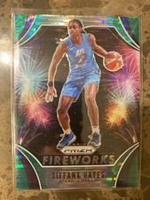 TIFFANY HAYES 2020 Panini Prizm WNBA GREEN Prizm FIREWORKS DREAM 9/25 Numbered