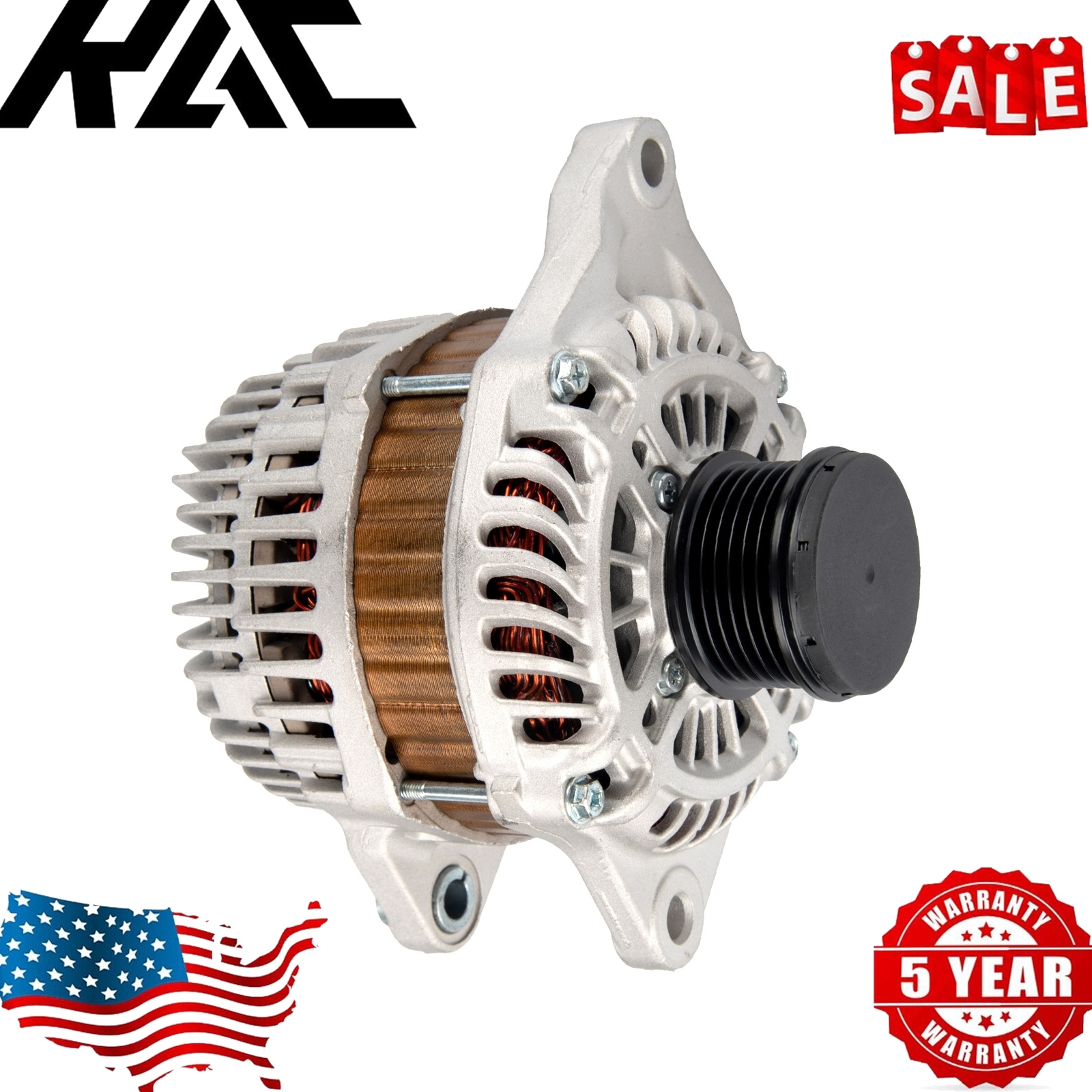 High-Performance 115Amp SC6 11231N Alternator for 2008-2013 Dodge Caliber & 2007-2017 Jeep Patriot  