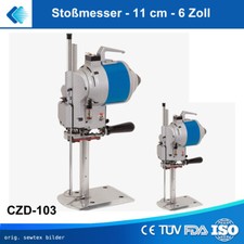 Neue Sto&szlig;messer 6 Zoll Maschine Schnitth&ouml;he 11 cm 550W- 220-230 Volt