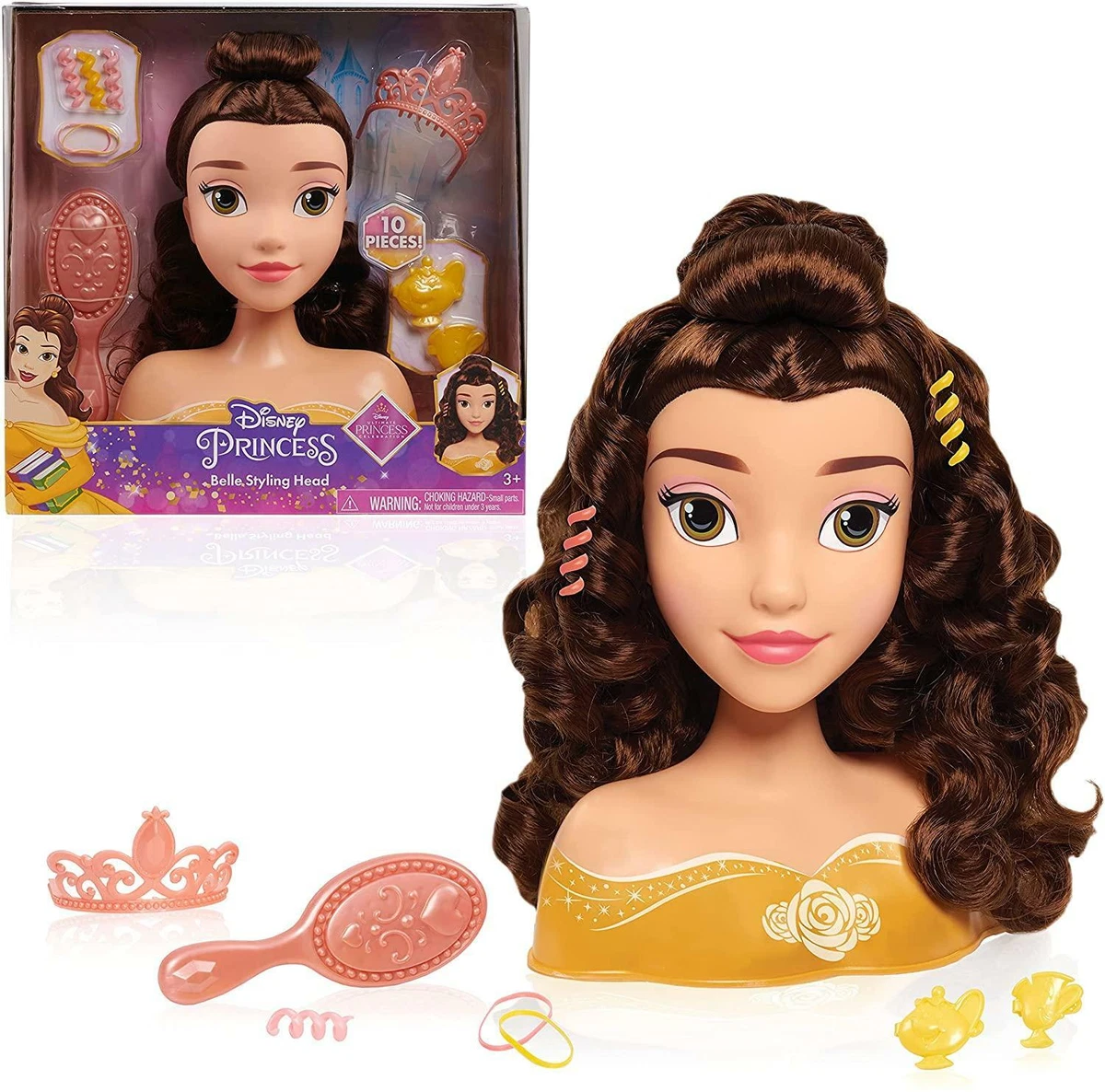 Disney princess styling sales head belle