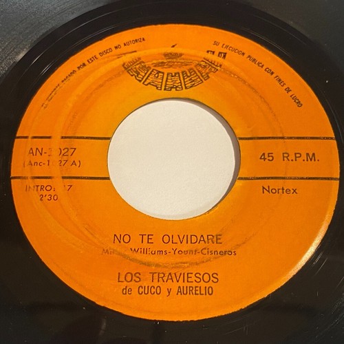 Los Traviesos de Cuco y Aurelio: No Te Olvidare / Rio Colorado 45