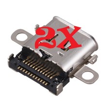 2X Type-C USB Charger Charging Port Socket Sock Connector for Nintendo Switch