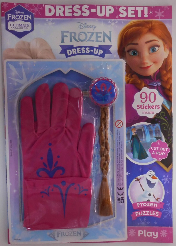 Disney Frozen Ultimate Collection magazine #67 2025 Story + Dress-Up set