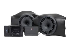 MB Quart MBQR-STG2-RAD-2 RZR Radio, 8" Speakers, Pods, Amplifier,Black
