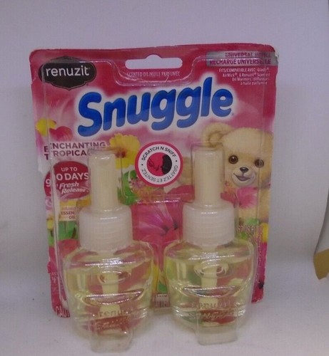 Renuzit Snuggle 2 Pack Scented Oil Refill Enchanting Tropical 0 67 Renuzit Snuggle 2 Pack Scented Oil Refill Enchanting Tropical 0 67