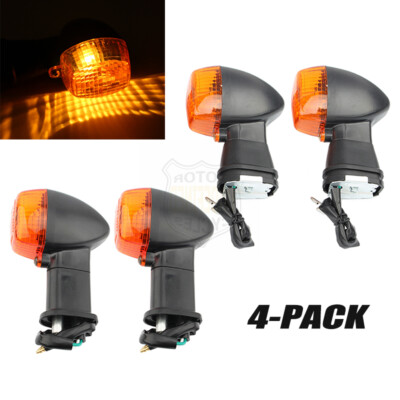 ① Front Rear Turn Signal Light Indicator Lamp For KAWASAKI NINJA ZX