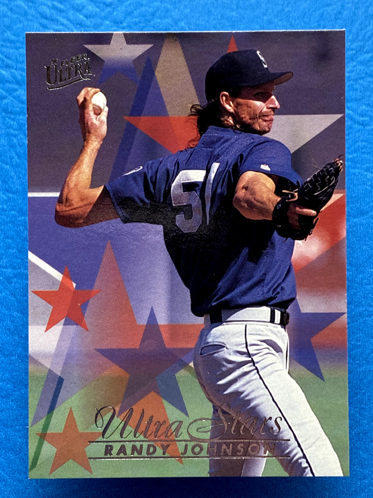 Randy Johnson 1996 Fleer Ultra #581 Seattle Mariners