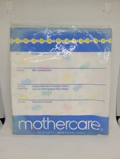 Mothercare Crib Fitted Knit Sheet Fits 28 52 Crib Mattress 1984 New