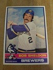 Bob Sheldon   Milwaukee Brewers   2ND Base   Topps   1976