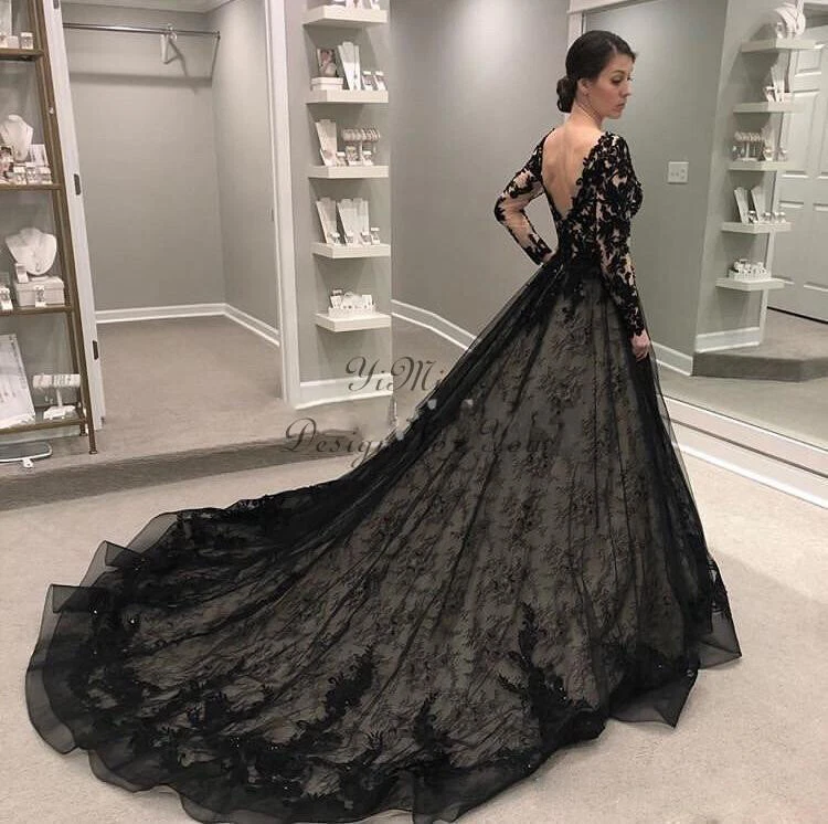 Black Wedding Dresses That Will Strike Your Fancy | Black wedding gowns,  Fancy wedding dresses, Black bridal dresses