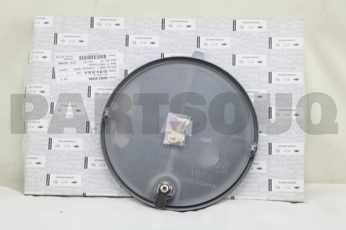 84963VS90A Genuine Nissan CAP-SPARE TIRE 84963-VS90A | eBay
