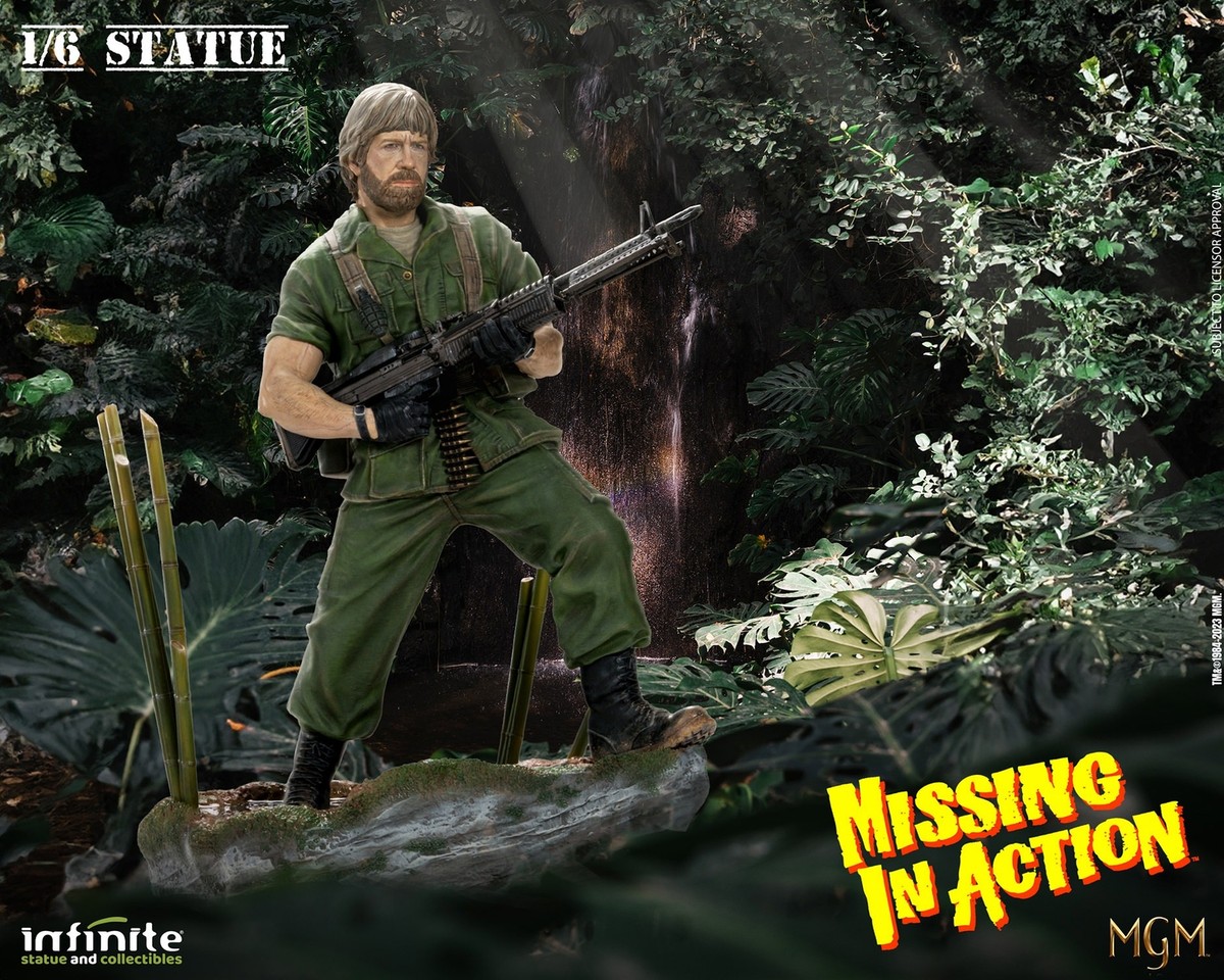 Missing In Action Chuck Norris COLONEL J. BRADDOCK 1/6 Infinite