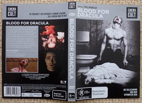 BLOOD FOR DRACULA DVD PAUL MORRISSEY JOE DALLESANDRO UDO KIER 1974 FILM - Picture 7 of 13