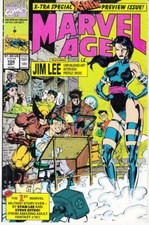 Marvel Age # 104 (newletter and previews of u...