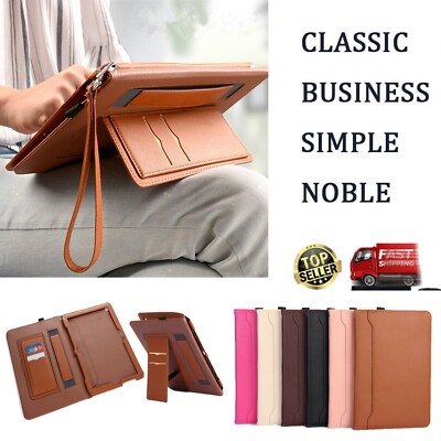 PU Leather Flip Case Cover For iPad 5th/6th/7th/8th/9th Gen Pro 10.5'' Shockproof