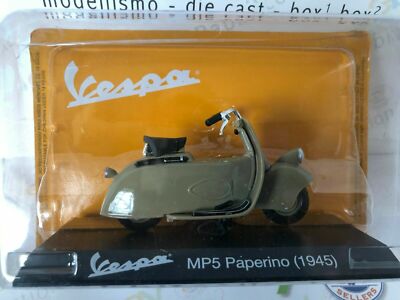 DIE CAST MP5 PAPERINO (1945) VESPA COLLECTION SCALA 1/18