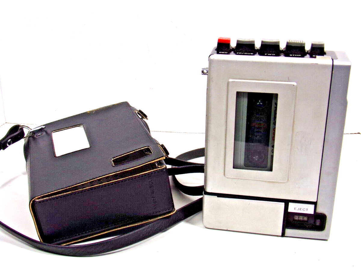 Vintage Sony Cassette Corder TC-55 Cassette Tape Recorder with