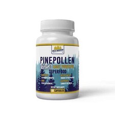 Pine Pollen Capsules - Wild Harvested - Crack...