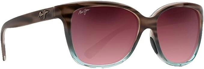 Marco de plástico de ojo de gato Maui Jim Gafas de sol para mujeres