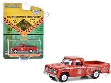 1963 DODGE D-100 PICKUP "47TH INDY 500 OFFICIAL TRUCK" 1/64 BY GREENLIGHT 30402