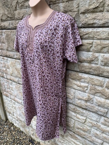 Ladies Sequinned Pink Mix Beach Cover Up/Dress UK XXL (14/16) - Picture 6 of 9