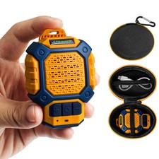 Wearable Bluetooth Speaker, IP56 Waterproof Clip On Wireless Portable Speaker...