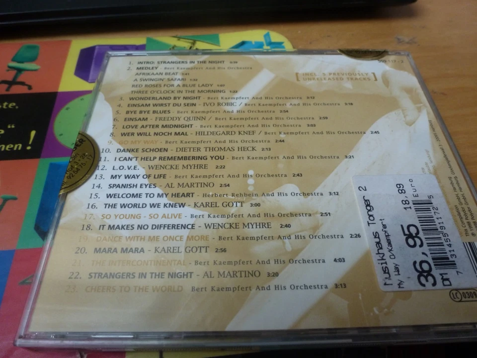 Bert Kaempfert CD My Way of Life - Bild 2 von 2