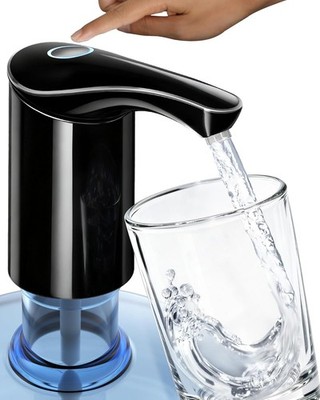 Redsack Rechargeable Water Dispenser Pump for 5 Gallon Bottle, Electric USB-C La