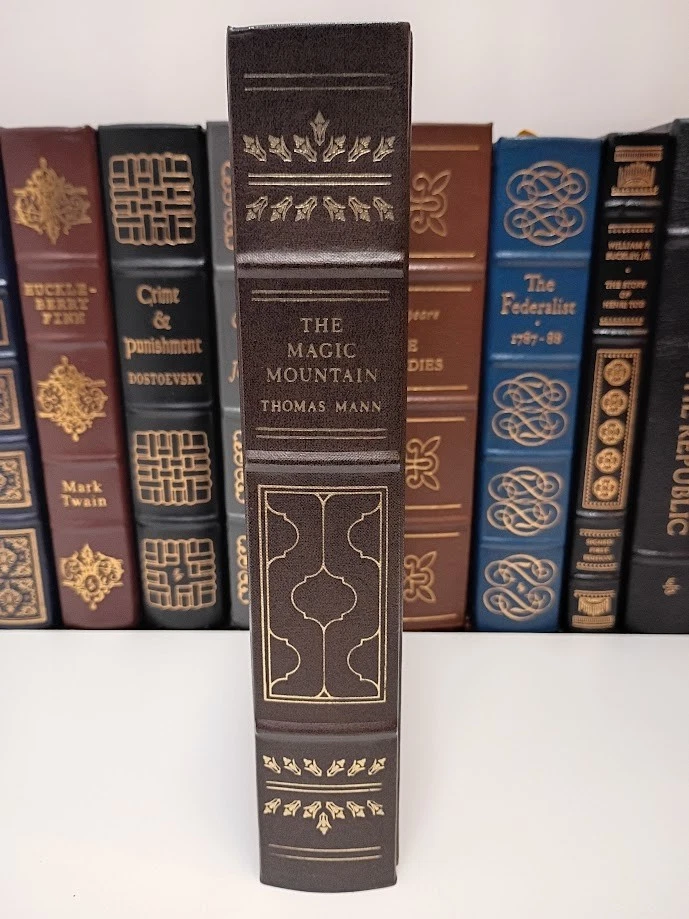 Волшебная гора Томаса Манна (библиотека Франклина, твердая обложка, кожаный переплет)  - Изображение 3 из 4