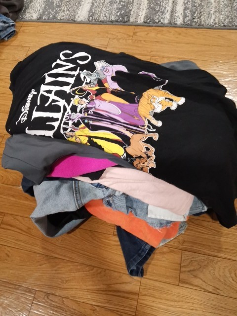 Bulk Clothing 10 LB Bale Bundle Lot, Mostly Name Brand Pink UA AE Ralph Lauren