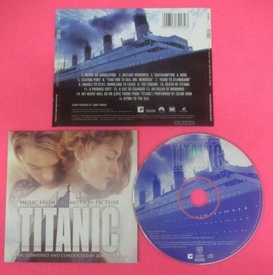 CD*SOUNDTRACK TITANIC James Horner 1997 EUROPA SONY CLASSICAL SK 63213 (OST5) 7*
