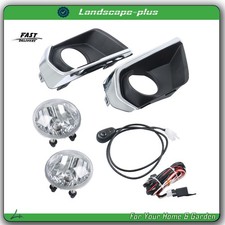 Fog Lights Wchrome Bezel Wires Switch For Chevrolet Colorado 2021-2022 Clear Fog Lights Wchrome Bezel Wires Switch For Chevrolet Colorado 2021-2022 Clear
