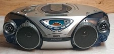 Philips BOOMBOX CD Radio Cassette Recorder Digital Tuner AZ2025-tested