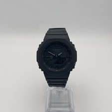 NEW Casio G-Shock GA-2100-1A CasiOak Black Carbon Octagon 200M Slim Sport Watch