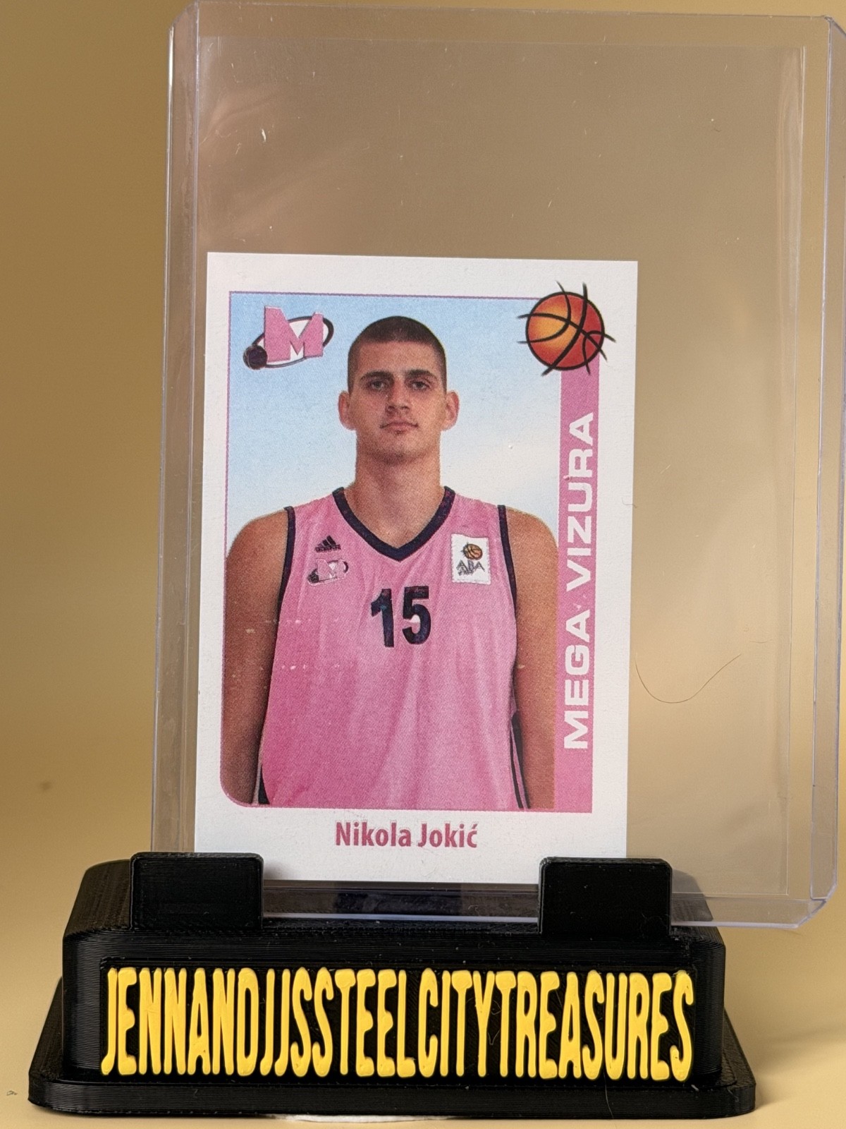 NIKOLA JOKIC 2014-15 School Shop ABA Liga TRUE RC Rookie #129 Mega Vizura