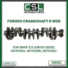BMW 3 5 TOURING 6 CONVERTIBLE 3.0L DIESEL N57D30 FORGED CRANKSHAFT 8 WEB xDRIVE
