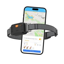 GPS Dog Collar Fence System: Real-Time GPS Tracking, Health Monitoring, Virtu...