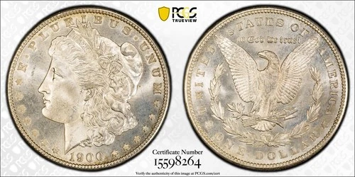 1900 MORGAN DOLLAR! PCGS MS66! PL QUALITIES! FLAWLESS BEAUTY! CRAZY! NR #S1142