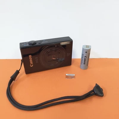 CANON IXUS 510 HS NERA FOTOCAMERA DIGITALE COMPATTA + MICRO SD 32 GB + BATTERIA - Bild 1 von 4