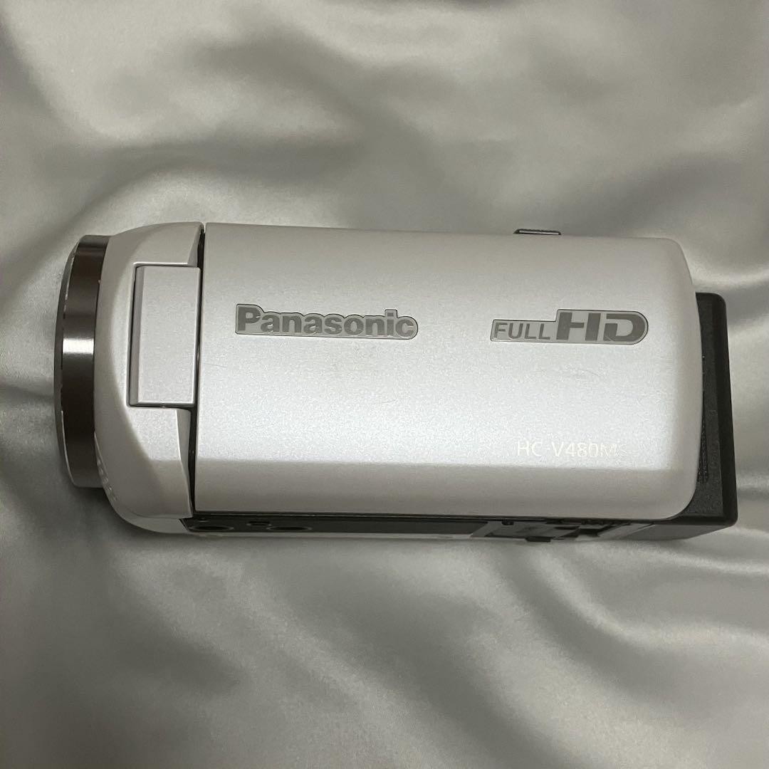Panasonic HC-V480MS Full HD Video Camera 90X iA Zoom 32GB