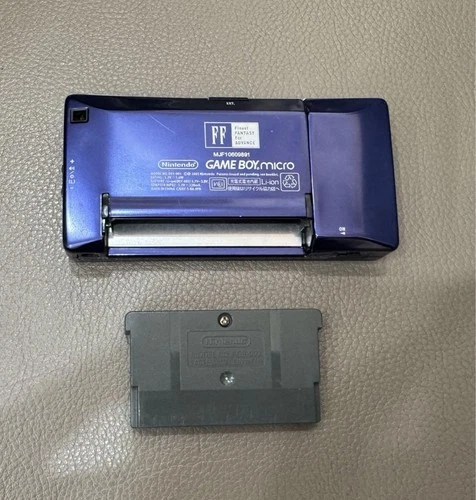 GAME BOY Advance Micro FINAL FANTASY IV Limited NINTENDO Console YOSHITAKA AMANO - Picture 16 of 20