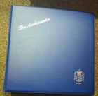 STUART THE EMBASSADOR FDC ALBUM WITH 23 INSERTS HOLDS 92 FDCS