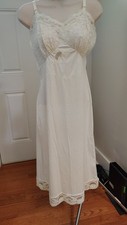 Ladies Vtg. Slip, 1960's SHADOWLINE, New. Ivory Color. Sz.36 TALL