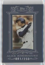 2007 Topps Sterling 81/250 Alex Rodriguez #239 2u3