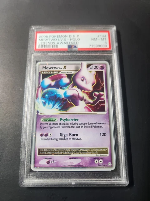 Psa 8 Mewtwo Lv.x Legends Awakened #144