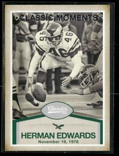 2016 Panini Classics #8 Herman Edwards Classic Moments