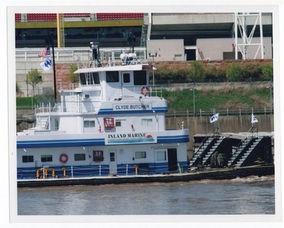 2007 Inland Marine Tow Boat Clyde Butcher Cincinnati Ohio Riverfront Photo #4