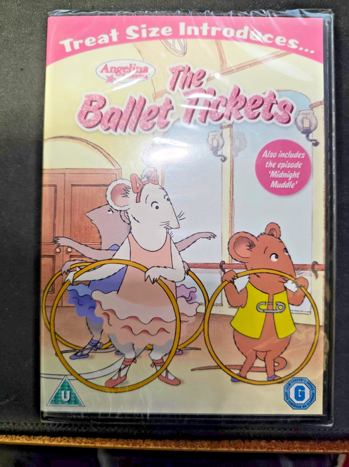 Angelina Ballerina - The Ballet Tickets DVD (2013) New Sealed
